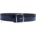 BOSTON Black PATENT Leather Belt